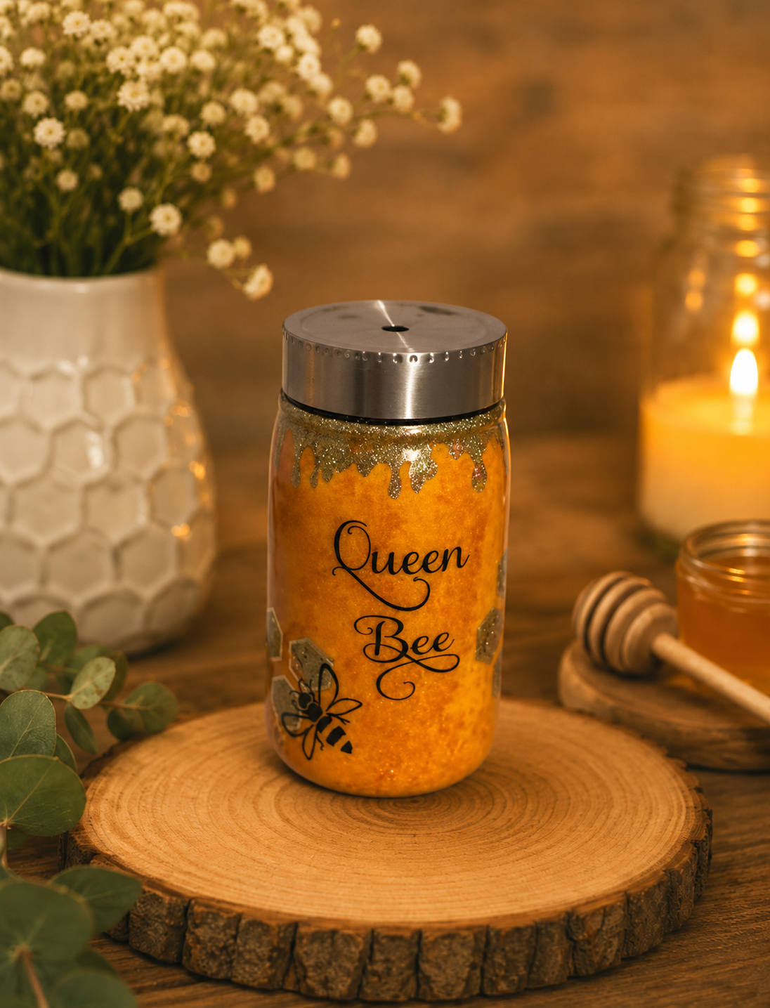 Queen Bee Epoxy Tumbler