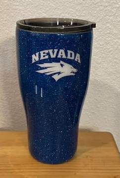 Nevada Wolf Pack Epoxy Tumbler - University of Nevada Reno