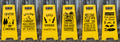 Camp Caution Signs