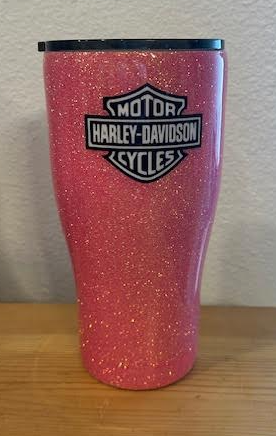 Motorcycle Epoxy Tumbler