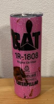 CAT Oil Filter Epoxy Tumbler