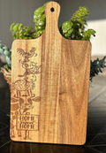 Charcuterie Board -Home Sweet Home Farm Animals Large Paddle
