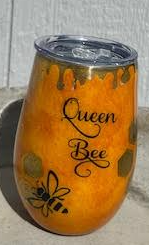 Queen Bee Epoxy Tumbler