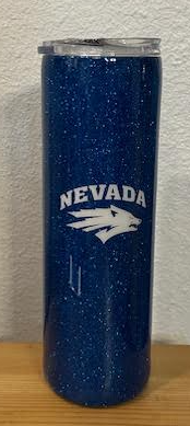Nevada Wolf Pack Epoxy Tumbler - University of Nevada Reno