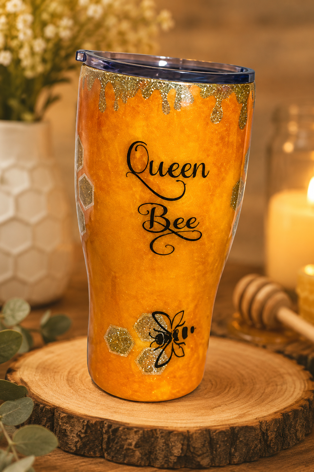 Queen Bee Epoxy Tumbler