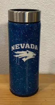 Nevada Wolf Pack Epoxy Tumbler - University of Nevada Reno