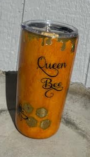 Queen Bee Epoxy Tumbler