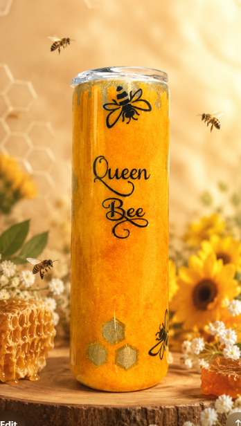 Queen Bee Epoxy Tumbler