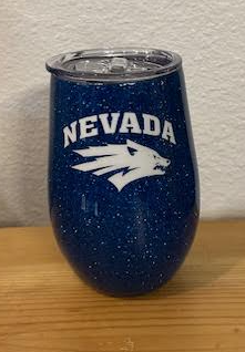Nevada Wolf Pack Epoxy Tumbler - University of Nevada Reno