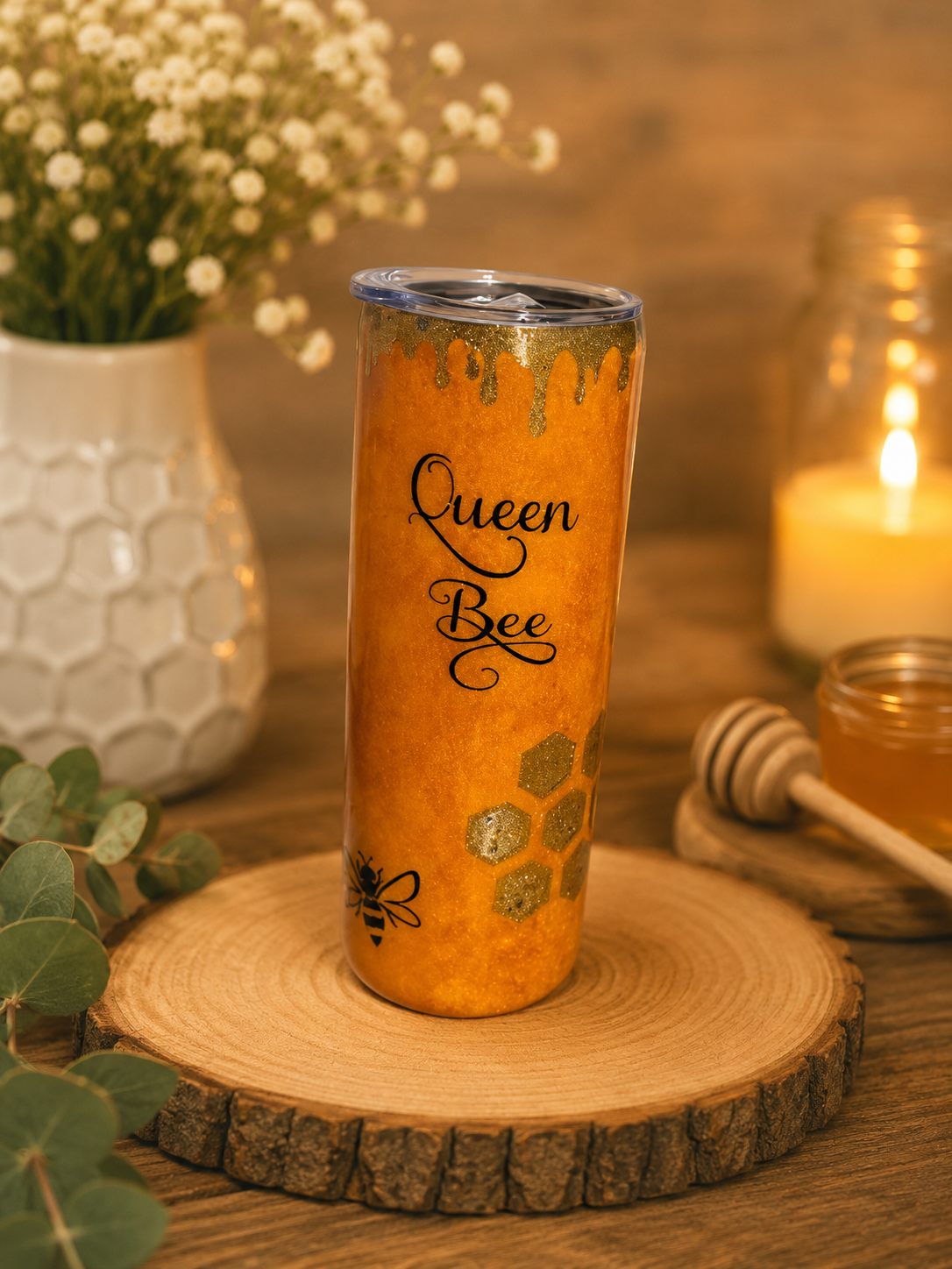 Queen Bee Epoxy Tumbler