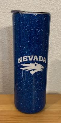 Nevada Wolf Pack Epoxy Tumbler - University of Nevada Reno