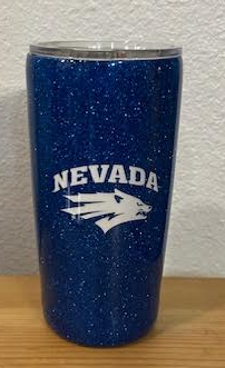 Nevada Wolf Pack Epoxy Tumbler - University of Nevada Reno