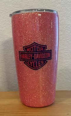 Motorcycle Epoxy Tumbler