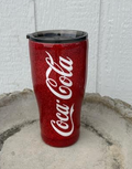 Coca-Cola Glitter Epoxy Tumbler