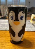 Penguin Epoxy Tumbler