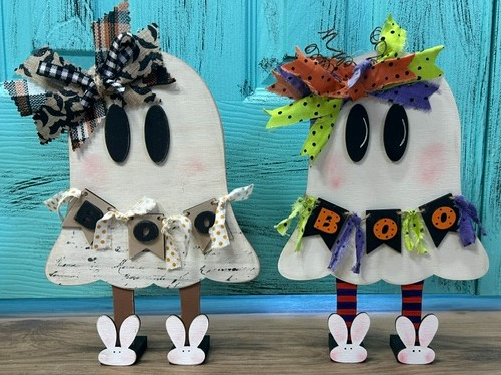 Gertrude the Ghost painted — Vintage and Sassy styles