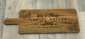 Charcuterie Board - "Wine & Cheese Tastes Better With Friends" - XL Paddle