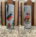 Crazy Chicken Epoxy Tumbler