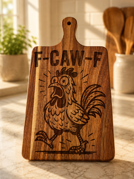 Charcuterie Board - F-CAW-F Large Paddle