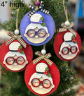 Mrs. Claus Wood Ornament