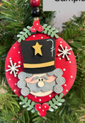 Nutcracker King Wood Ornament
