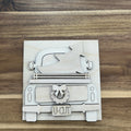 Christmas Truck Frame Insert Blank